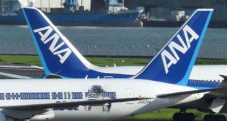 ANA、49億円過大受け取り 違反13事案、国交省厳重注意