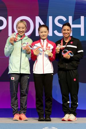 森ひかる「銀」、シンクロは優勝 世界トランポリン最終日｜秋田魁新報