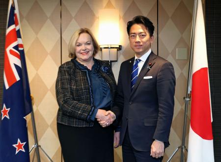 日本とNZ、防衛協力を強化 対中国を念頭、物品協定締結｜秋田魁新報