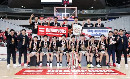 福岡大大濠が2連覇 全国高校バスケ男子｜秋田魁新報電子版