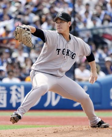 秋田 6月30日巨人戦 D1―4巨（26日） 井上、6回1失点で2勝目（写真）｜秋田魁新報電子版