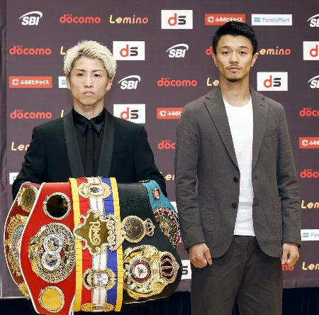ボクシング井上尚弥「人生懸け」 挑戦の中谷潤人「必ず勝利」｜秋田魁