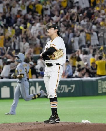 巨3―6神（24日） 阪神、初の5連勝で首位（写真）｜秋田魁新報電子版